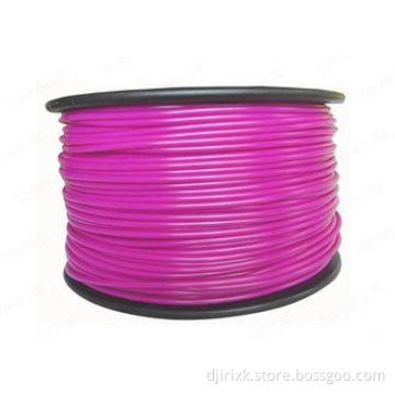 Purple soft plastic 3MM ABS Filament for 3D Printing Materi